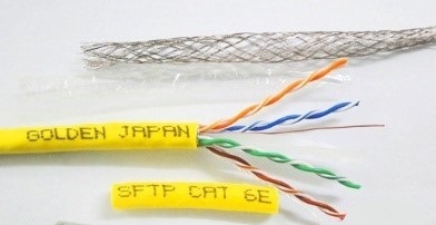Cáp mạng CCA 305 mét/ cuộn GOLDEN JAPAN SFTP CAT.6