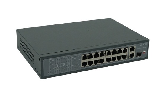 16-Port 10/100Mbps PoE Switch APTEK SF1163P