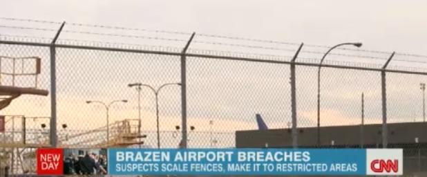 Sân bay sử dụng camera quan sát tăng cường an ninh