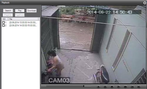 Nữ đạo tặc lấy cắp tài sản bị camera quan sát an ninh ghi hình