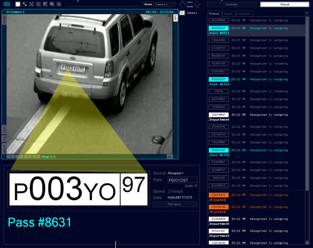 Mỹ ứng dụng camera quan sát chụp biển số xe phục vụ điều tra tội phạm