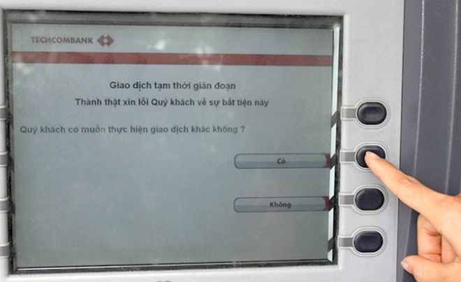 Trụ ATM bắt buộc phải có camera quan sát