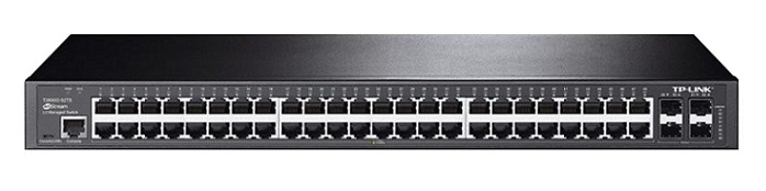 JetStream 48-Port Gigabit L2 Managed Switch with 4 SFP Slots TP-Link T2600G-52TS (TL-SG3452)