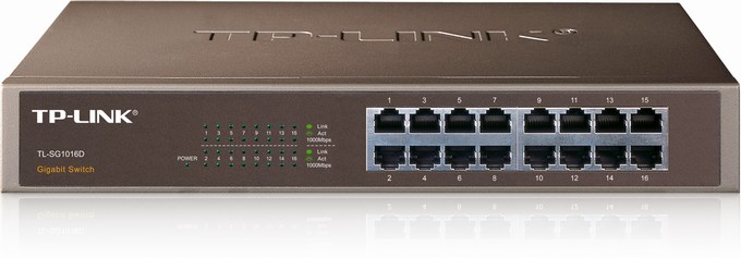 16-Port Gigabit Switch TP-LINK TL-SG1016D