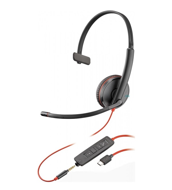 Tai nghe Headset Plantronics C3215 USB-C (209750-101)