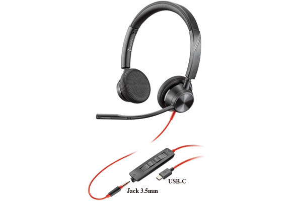 Tai nghe Headset Plantronics BW3325 USB-C (213939-01)