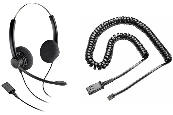 Tai nghe chuyên dụng Headset Plantronics Practica SP12-QD Cisco (88662-11/88470-01)