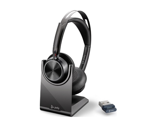 Tai nghe Bluetooth Plantronics VFOCUS2 C USB-A, Charge Stand (213727-01)