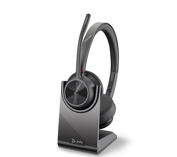 Tai nghe Bluetooth Plantronics VOYAGER V4320-M C USB-C, CHARGE STAND (218479-02)