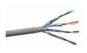 Cáp mạng 4 đôi LS CAT.7 S/FTP copper (SSP-G-C7G-E1VN-M 0.5X4P/GY, PVC, Grey)