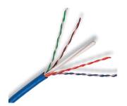 Cáp mạng VIVANCO CAT6 U/UTP VCCAUU64CRB3 (305m/Box, CMR, Blue)