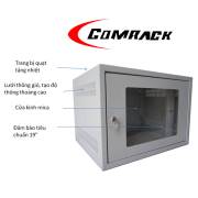 C5MRACK White Wallmount 10U – 1 door